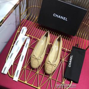 CHANEL香奈兒 經典款 頂級貨 進口對版布面 原版複製 進口真皮大底 芭蕾舞鞋 時尚單品 明星網紅同款  dsX1188