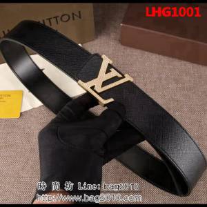 路易威登LV Taiga皮革休閒風格 男士皮帶 LHG1001