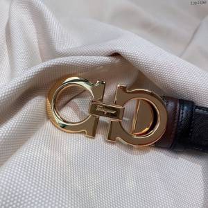 菲拉格慕男士皮帶 Ferragamo雙面用小牛皮腰帶  jjp1499