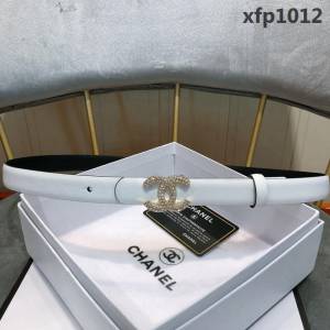 CHANEL香奈兒 18新款 20MM精品 進口光滑優雅小腰帶 CC水鑽扣  xfp1012