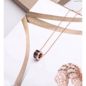 Bvlgari飾品 寶格麗經典系列陶瓷流蘇項鏈  zgbq3000