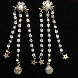 Dior飾品 迪奧經典熱銷款耳釘 Dior高端品質耳環  zgd1003