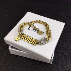 Dior飾品 迪奧經典熱銷火爆款jadior字母復古手鏈  zgd1153