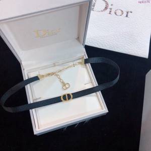 Dior飾品 迪奧經典熱銷款choker CD項鏈 頸鏈  zgd1175