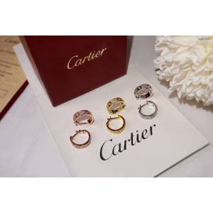 Cartier首飾 卡地亞新版 原單滿天星耳扣 耳環  zgk1350