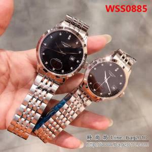 LONGINES浪琴 跨年新品 開創者系列情侶對表 WSS0885