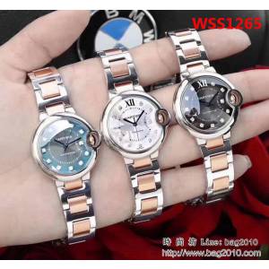 CARTIER卡地亞 時尚單品 原版男士腕表 WSS1265