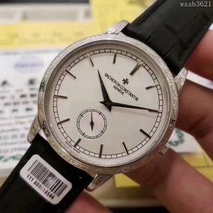 江詩丹頓 Vacheron Constantin 2019江詩丹頓歷史名作 雕花新款 深度防水 男士腕表  wssb3621