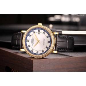 ROLEX勞力士 男士腕表 奢華高貴 西鐵城8215機芯 真皮錶帶  wssb4567