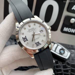 ROLEX勞力士 日誌型 904蠔式鋼 18k微納米電鍍金 五珠帶 三度防水性能 全自動進口機械男表  wssb4985