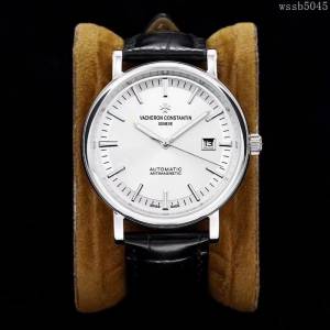 江詩丹頓 Vacheron Constantin YG廠 2019首發新款 縱橫升級版 821A零返修機芯 超強夜光 深度防水 男士腕表  wssb5045