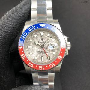 勞力士複刻手錶 Rolex格林尼治ll男士腕表 隕石面真 陶瓷表圈  gjs1710