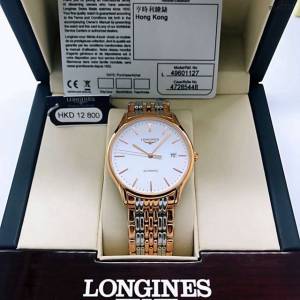 浪琴經典男手錶 LONGINES律雅系列男士腕表  gjs1737