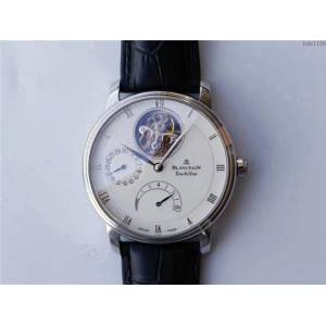 Blancpain手錶 寶珀升級版經典系列 鉑金表殼 6025真陀飛輪男士手錶腕表 寶珀高端男表  hds1104