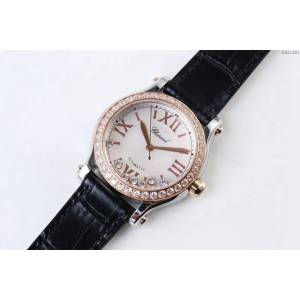 Chopard手錶 HAPPY DIAMONDS系列 274808-5001 全自動機械男士腕表 蕭邦高端男表  hds1201