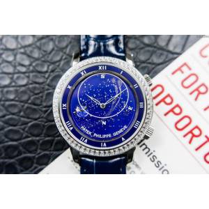 PATEK PHILIPPE手錶 5102天月款日內瓦蒼穹系列 百達翡麗星象功能男表 百達翡麗高端機械男士腕表  hds1266