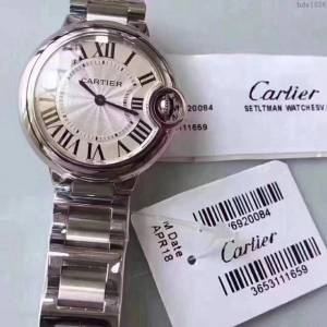 CARTIER手錶 卡地亞女表 藍氣球系列 瑞士石英 中號款 卡地亞女士腕表  hds1836
