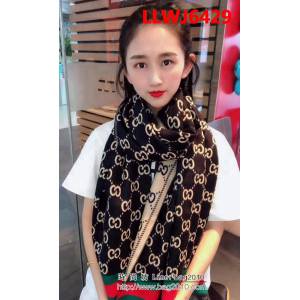 GUCCI古馳 2018年度最新力作時尚百搭長圍巾 LLWJ6429