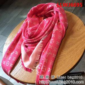 路易威登LV最經典款Louis Vuitton暗紋提花方巾 LLWJ6695