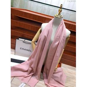 CHANEL女圍巾 香奈兒經典格紋 百搭純色 小香家羊毛刺繡披肩  llwj6383