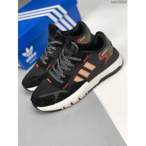 Adidas鞋 QIP-XHB-091807 阿迪達斯2019 Boost聯名夜行者 復古跑鞋 男女同款  hdx13316
