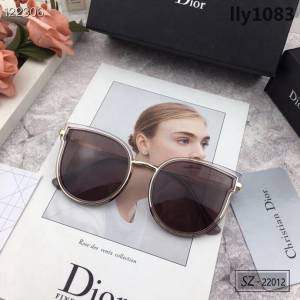 DIOR-迪奧 2019新款 太陽鏡 減輕強光負擔 遮擋有害光線防輻射 出行旅遊必備品 22012  lly1083