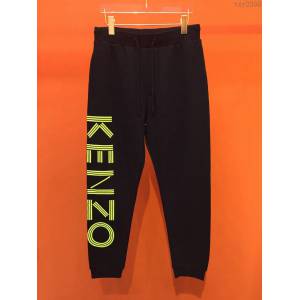 Kenzo 19/20FW新款 最高品質 高田賢三男士黑色衛褲 運動休閒褲 男士秋季最新單品  tzy2350