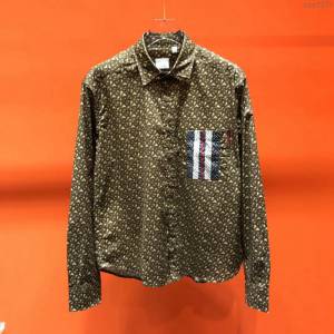Burberry男裝 19/20FW新款 最高品質 巴寶莉印花秋季男襯衫  tzy2371
