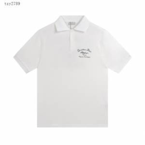 Dior專櫃迪奧2023SS新款刺繡Polo短袖T恤 男女同款 tzy2789