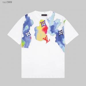 Louisvuitton路易威登Lv專門店2023SS新款印花T恤 男女同款 tzy2909