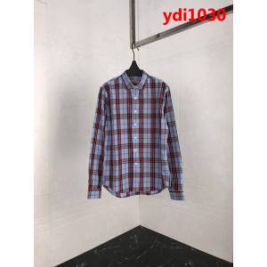BURBERRY巴寶莉 18ss秋冬新款 新配色 純棉格紋長袖襯衫 男女同款 ydi1030