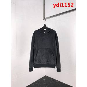 LV路易威登 18FW秋冬新款 高端絲絨 戴帽衛衣 情侶款 ydi1152