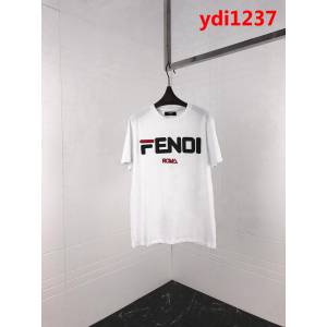 FENDI芬迪 19ss春夏新款 品牌logo印花 百搭款短袖 男女同款 ydi1237