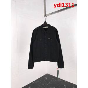 OFF-WHITEC O VIRGIL ABLOH 18ss背面字母印花 做舊水洗牛仔外套 情侶款 ydi1311