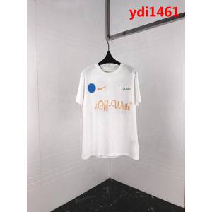 OFF-white19ss春夏新款 Nike聯名款 世界盃logo印花 精梳棉短袖 男女同款 ydi1461