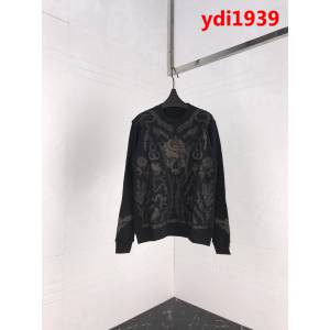 MCQ麥昆 18ss秋冬 暗黑頭刺繡 毛巾底 男款衛衣 ydi1939