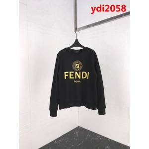 Fendi芬迪 18ss秋冬新款套頭衛衣 定制純棉加絨面料 高版本男女同款 ydi2058