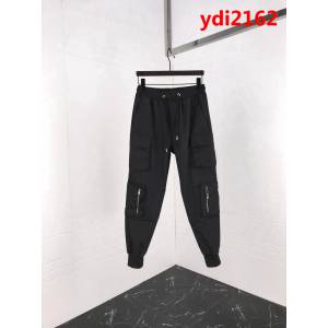 Ro歐文斯 18ss早秋新款 工裝風 雙側拉鏈大口袋 男款休閒褲 ydi2162