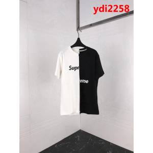 SUPREME X CDG19早春 聯名Box Logo 拆解拼接短袖T-shirt INS超火 ydi2258