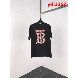 BURBERRY巴寶莉 19早春新款 大字母“TB”貼布刺繡標識 純棉面料 高版本情侶款 ydi2262