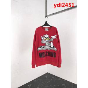 MOSCHIN莫斯奇諾 限量迪士尼系列 最高版本拼色印花 貼布刺繡衛衣 OS寬鬆版型 男女同款 ydi2451