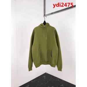 BALENCIAGA巴黎世家 18ss秋冬新款 背後字母印花 綠色連帽衛衣 內裏抓絨 原版複刻 原版os超大版 男女同款 ydi2475